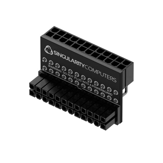 Singularity Computers Shift Motherboard 24pin 90 Degree Adaptor Ordinary Cooling Gear Australia