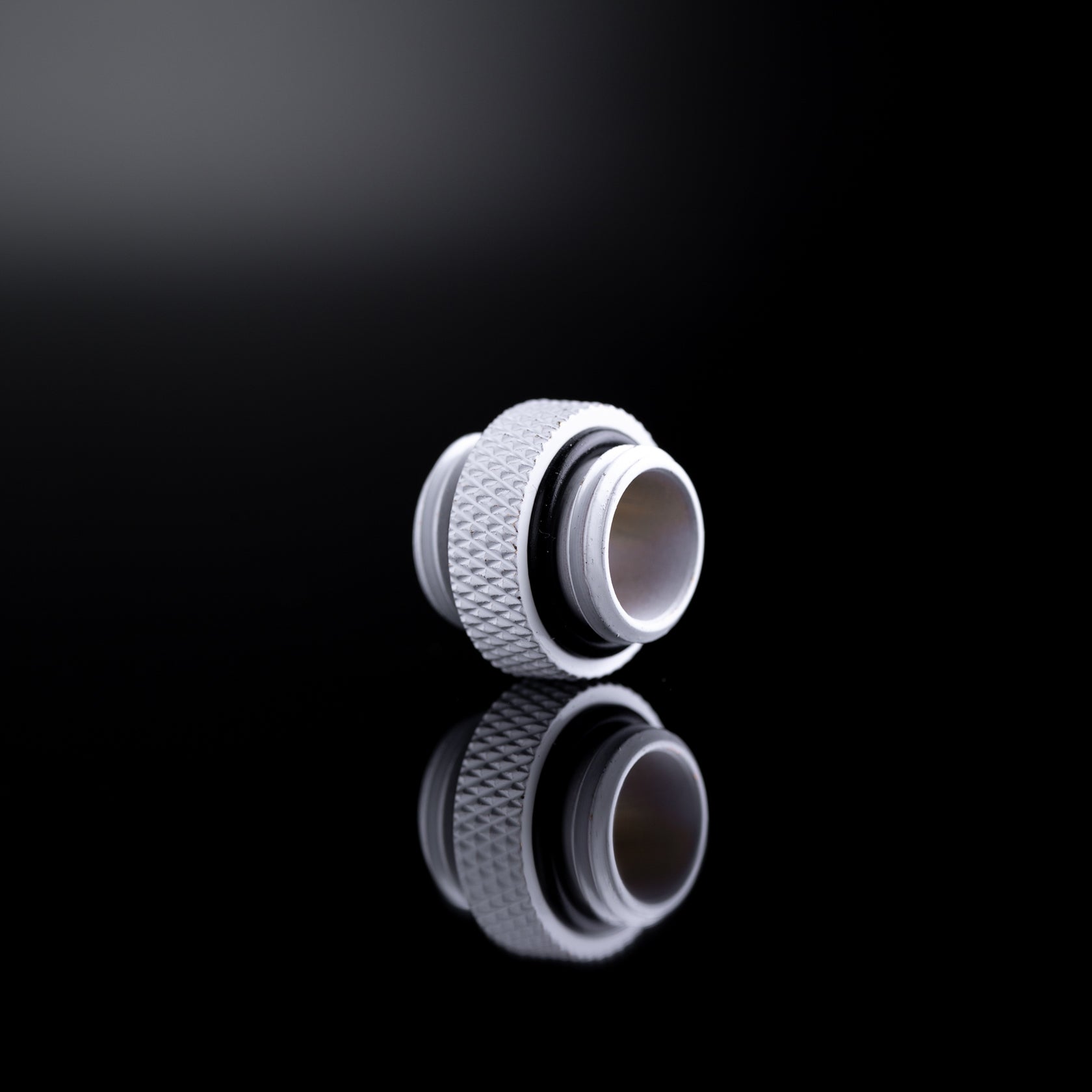 OCGear mini G1/4 Male to Male Adapter - White Ordinary Cooling Gear Australia