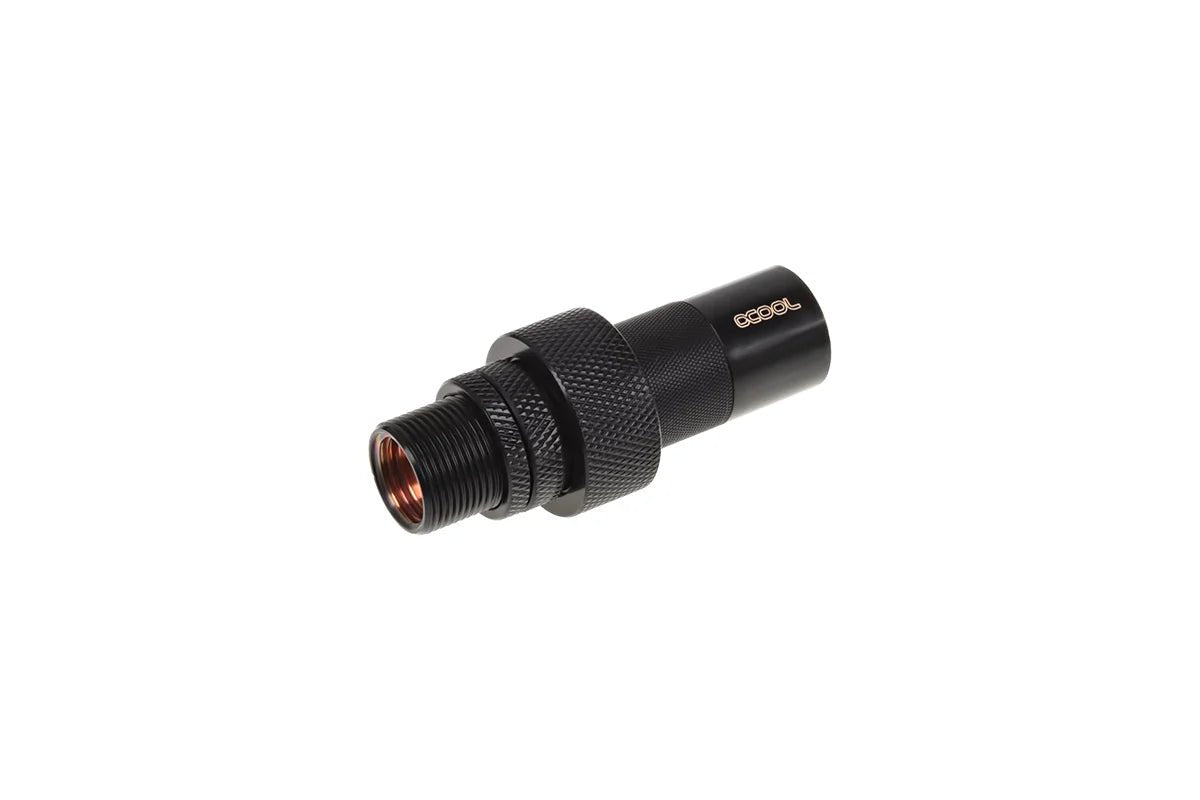 Alphacool HF quick release connector kit - Bulkhead - Black - Ordinary Cooling Gear