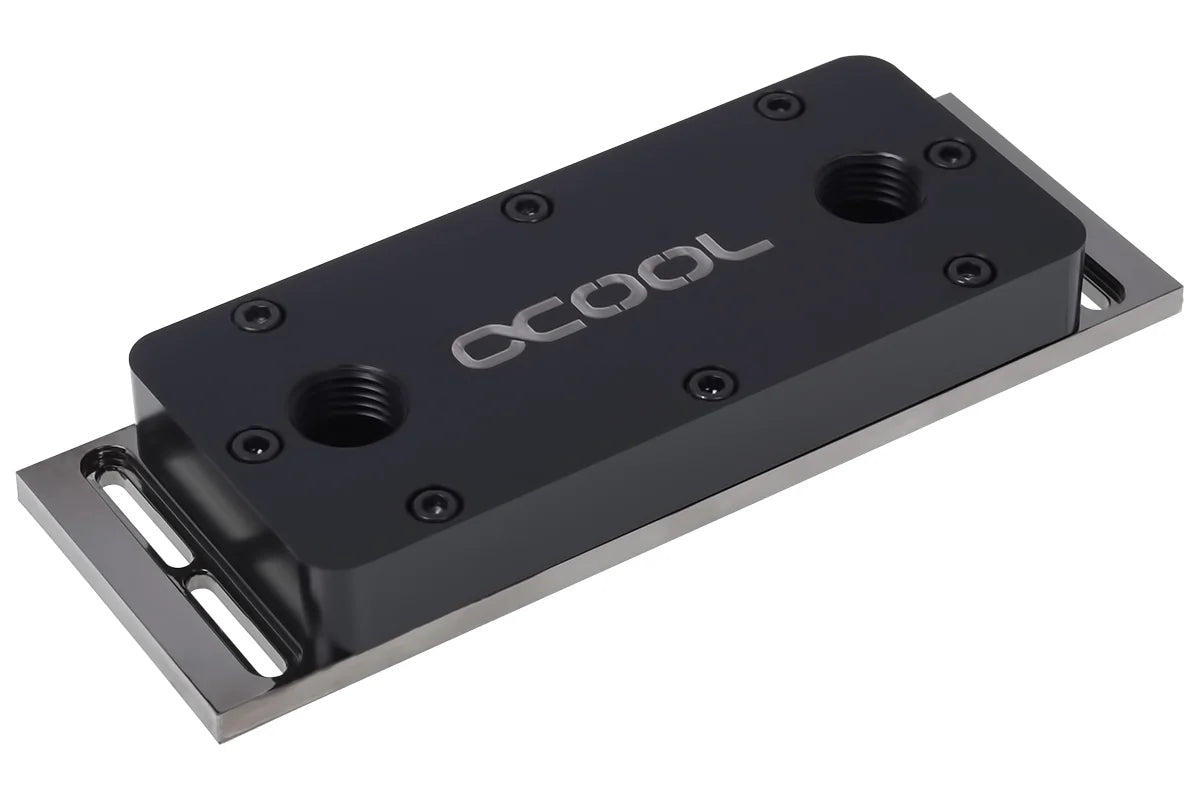 Alphacool D-RAM Cooler X4 Universal Waterblock - Acetal Black Nickel