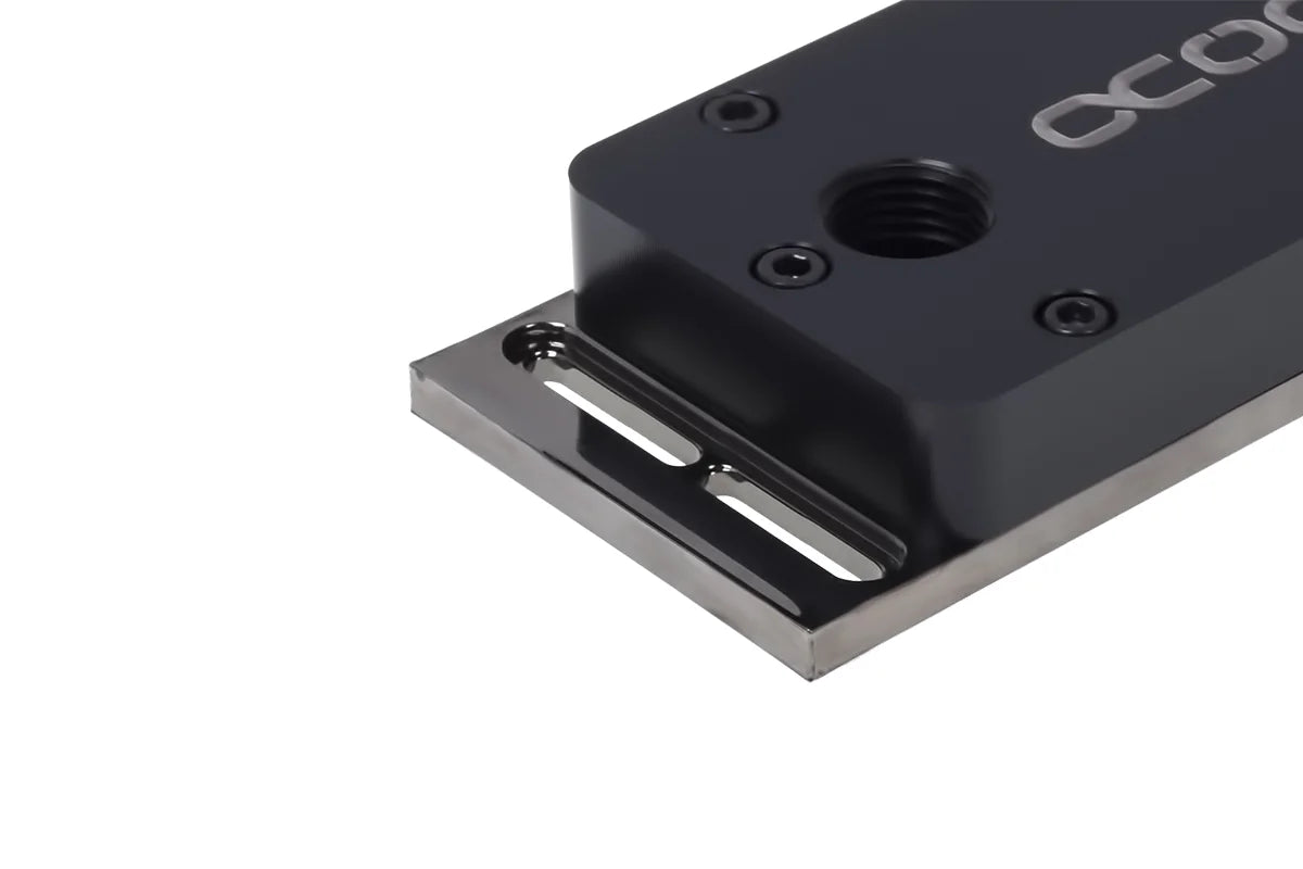 Alphacool D-RAM Cooler X4 Universal Waterblock - Acetal Black Nickel