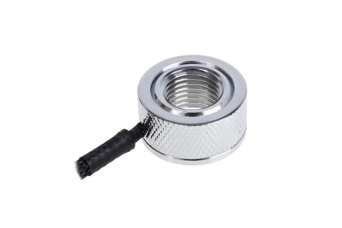 Alphacool Eiszapfen inline temperature sensor G1/4 with AG adapter - chrome Ordinary Cooling Gear