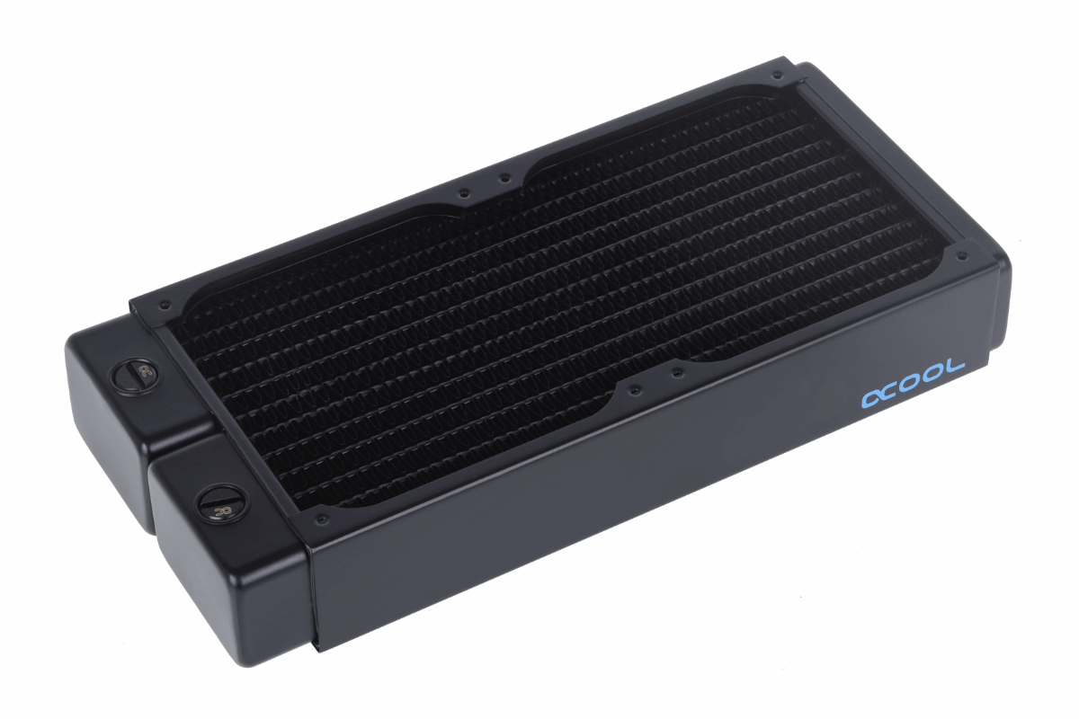 Alphacool NexXxoS XT45 Full Copper 240mm radiator V.2 Ordinary Cooling Gear