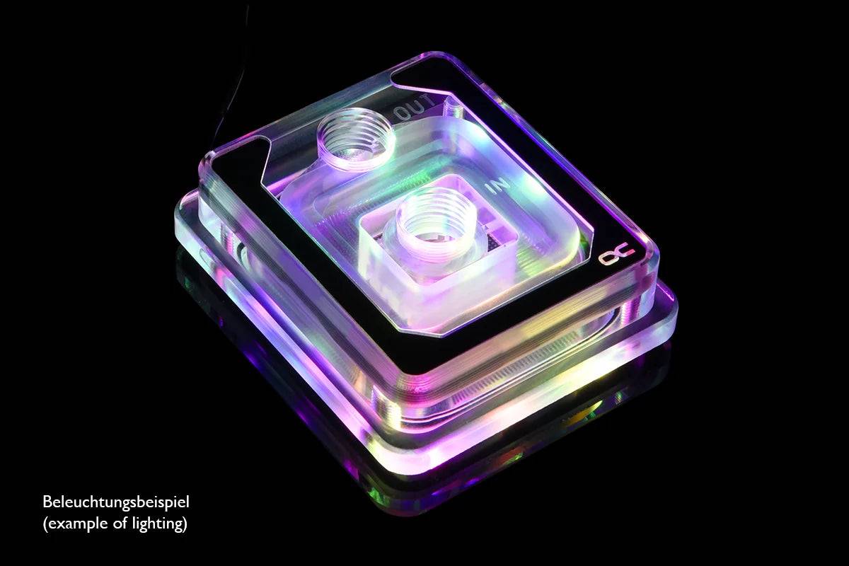 Alphacool Eisblock Aurora XP³ Light - Acryl CPU Waterblock Ordinary Cooling Gear