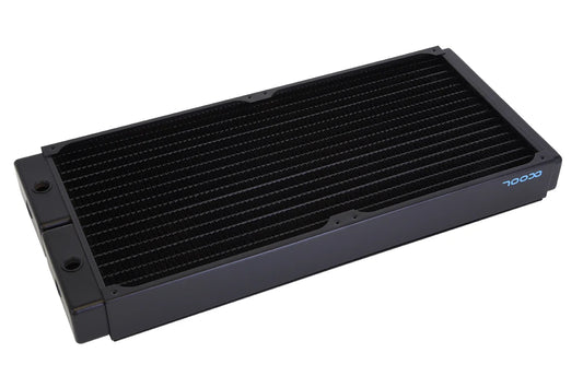 Alphacool NexXxoS XT45 Full Copper Radiator 400mm x 45mm radiator - Black - Ordinary Cooling Gear Australia