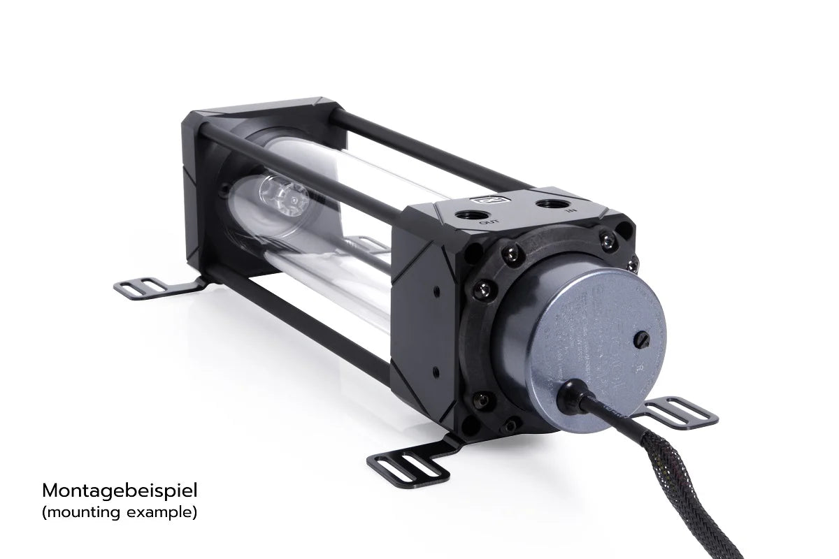 Alphacool Eisbecher Aurora D5 Acetal/Glass - 250mm Reservoir