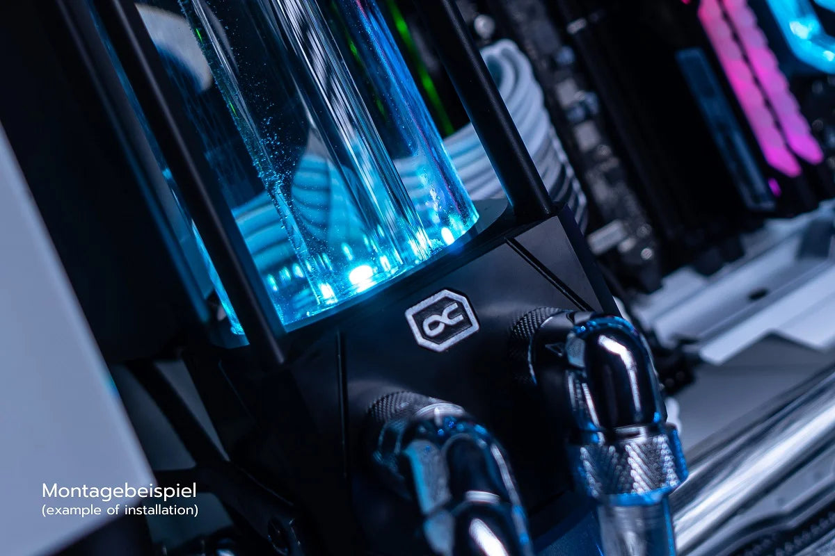 Alphacool Eisbecher Aurora D5 Acetal/Glass - 250mm Reservoir
