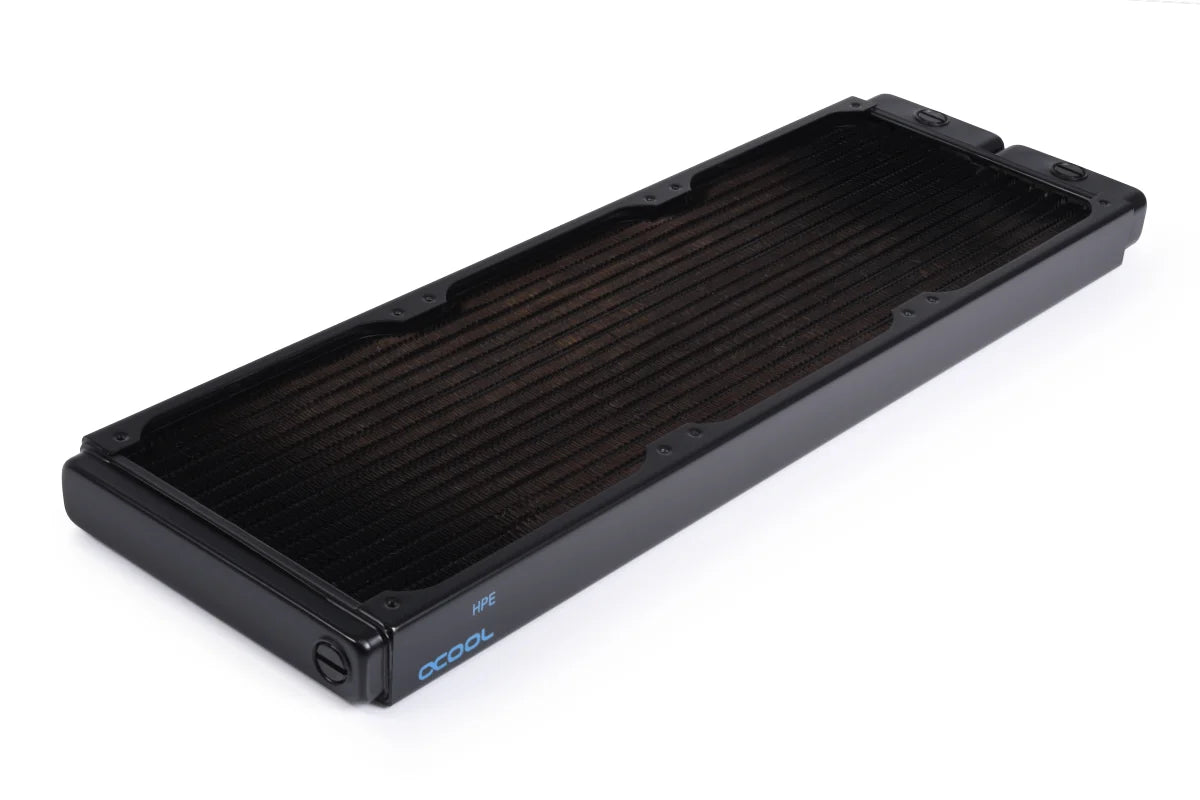 Alphacool NexXxoS HPE-30 Full Copper 420mm x 30mm Radiator - Black