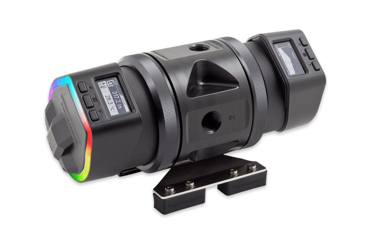 Aquacomputer ULTITOP DUAL D5 Pump Housing for two D5-Pumps - G1/4 Ordinary Cooling Gear Australia