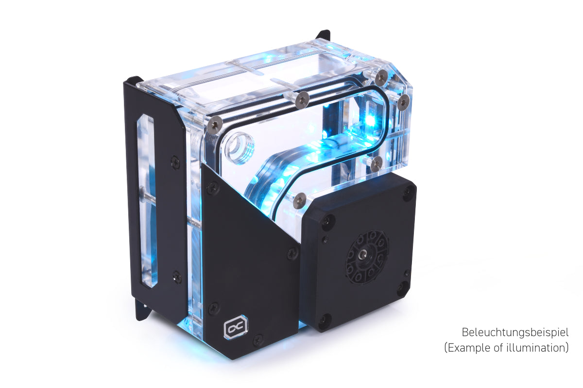 Alphacool Rise Flat Reservoir D5 Ordinary Cooling Gear