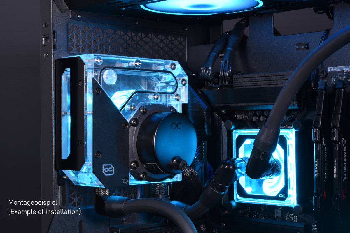 Alphacool Rise Flat Reservoir D5 Ordinary Cooling Gear