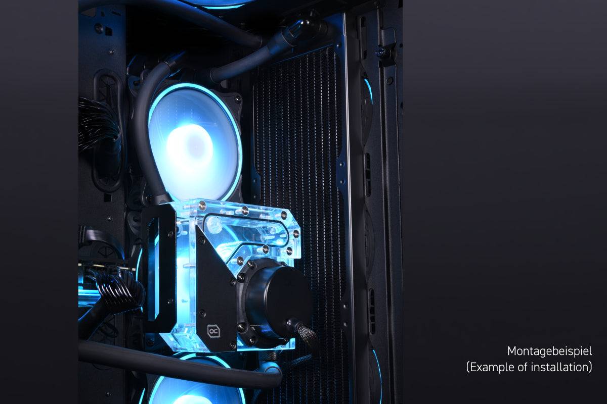 Alphacool Rise Flat Reservoir D5 Ordinary Cooling Gear