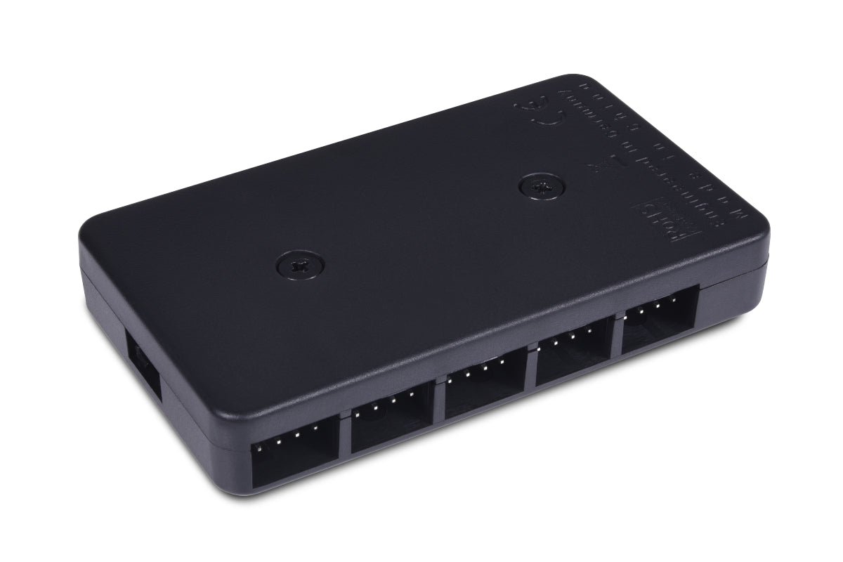 Alphacool Core 10x 4-Pin PWM splitter with SATA power connector Ordinary Cooling Gear