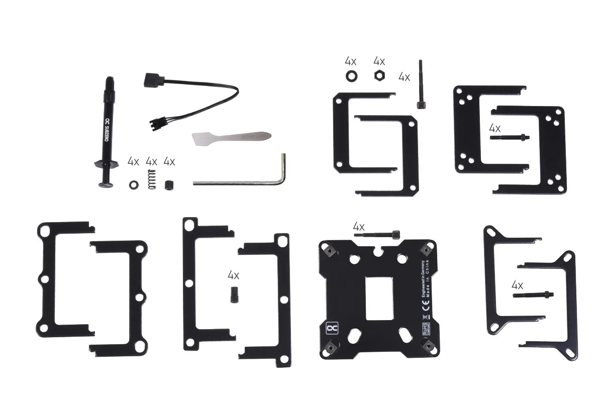 Alphacool Eisblock XPX Pro Aurora - Full Brass Black Digital RGB Ordinary Cooling Gear Australia