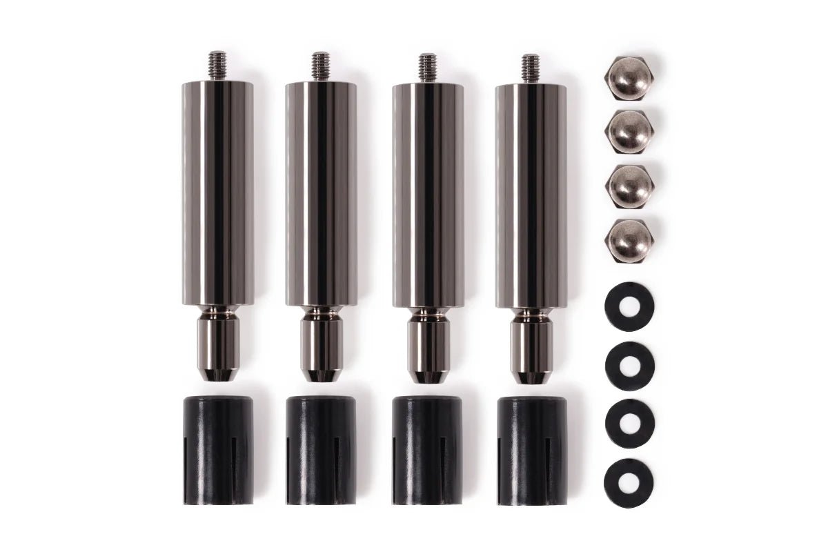 Alphacool Kit Montaggio Push Core 25 Mm | Set 4 Perni E Manicotti Per Piastra Distro | Viti M3/M4/UNC 6-32