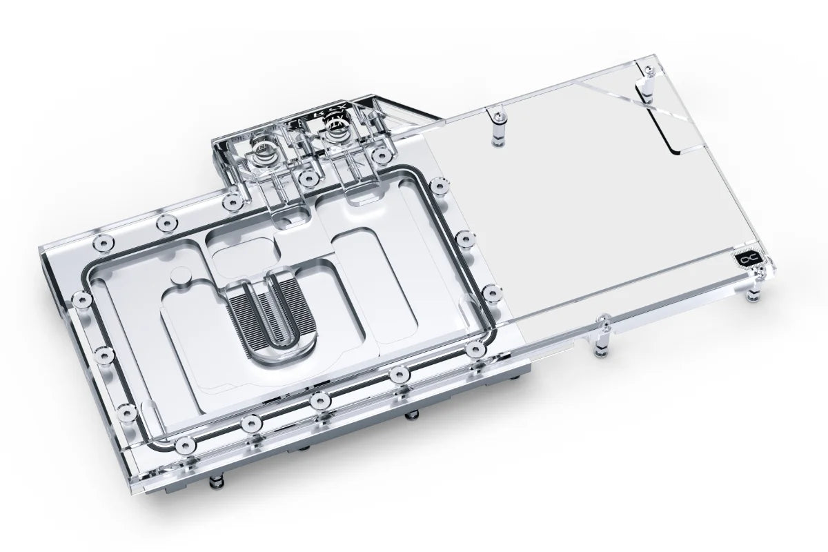 Alphacool Eisblock Aurora Acryl GPX-N RTX 3090 TI FTW3 Ultra with backplate