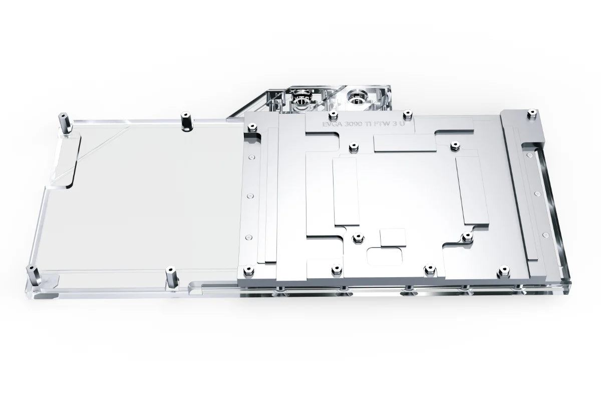 Alphacool Eisblock Aurora Acryl GPX-N RTX 3090 TI FTW3 Ultra with backplate