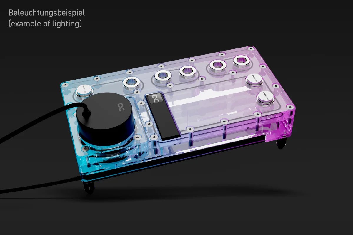 Alphacool Core Distro Plate 240 Left VPP/D5 with Apex VPP Pump - Ordinary Cooling Gear