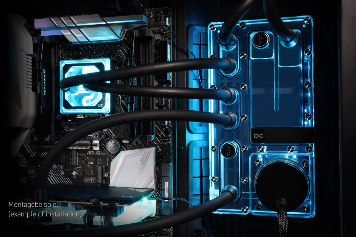 Alphacool Core Distro Plate 240 Left VPP/D5 with Apex VPP Pump - Ordinary Cooling Gear