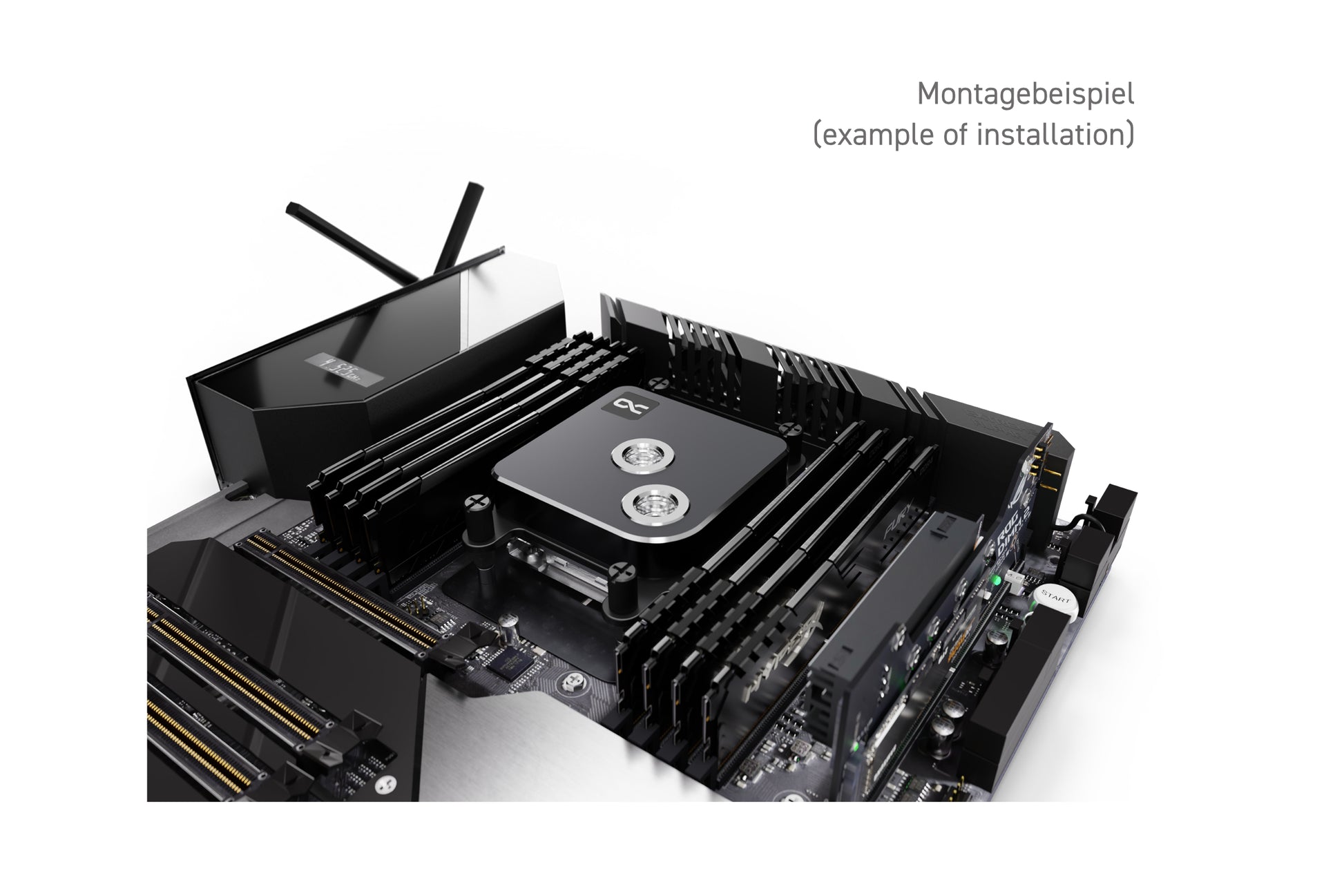 Alphacool Core 1 Black CPU Waterblock (Refurbished) Ordinary Cooling Gear