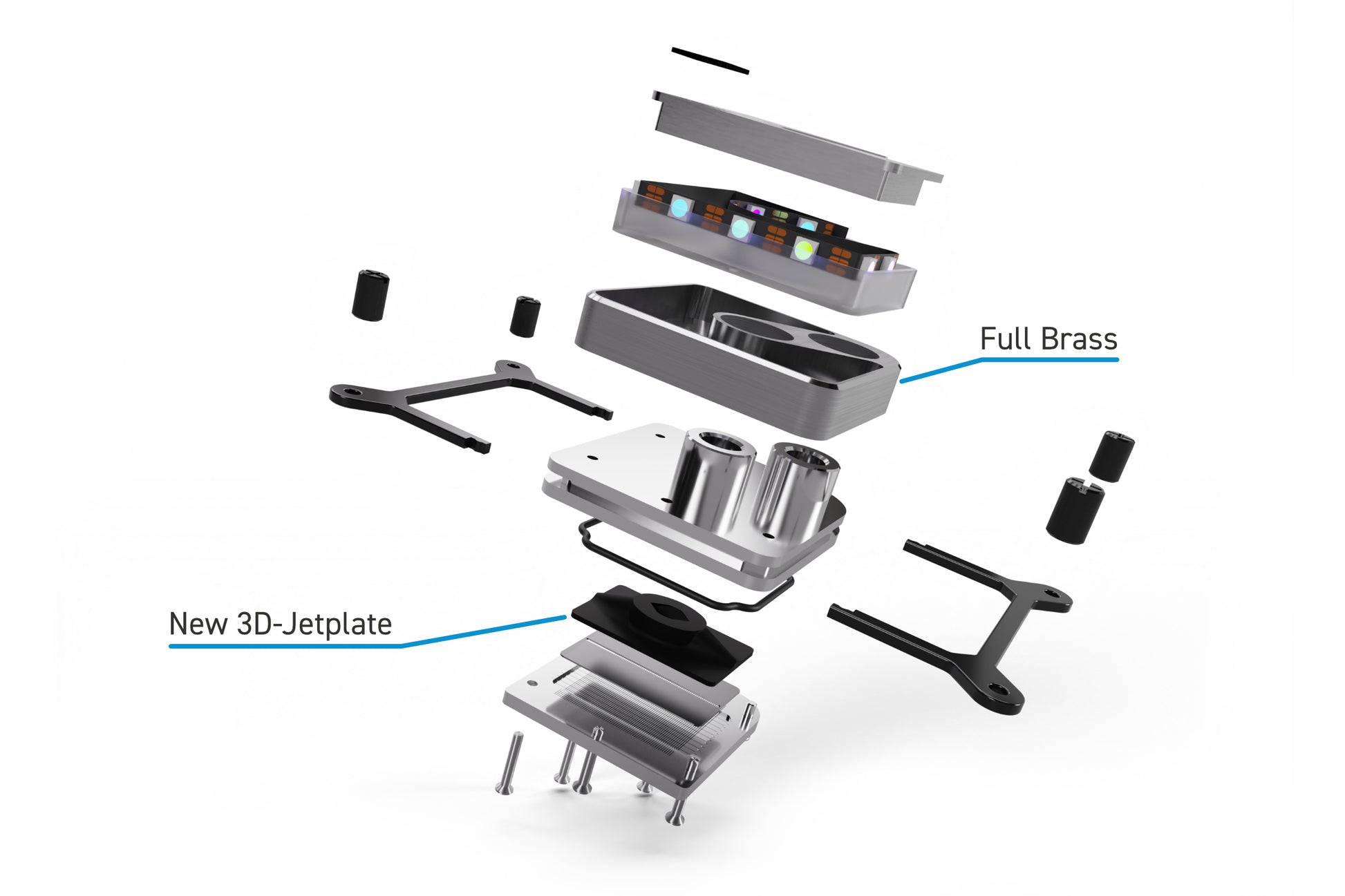 Alphacool Core 1 White CPU Waterblock Ordinary Cooling Gear