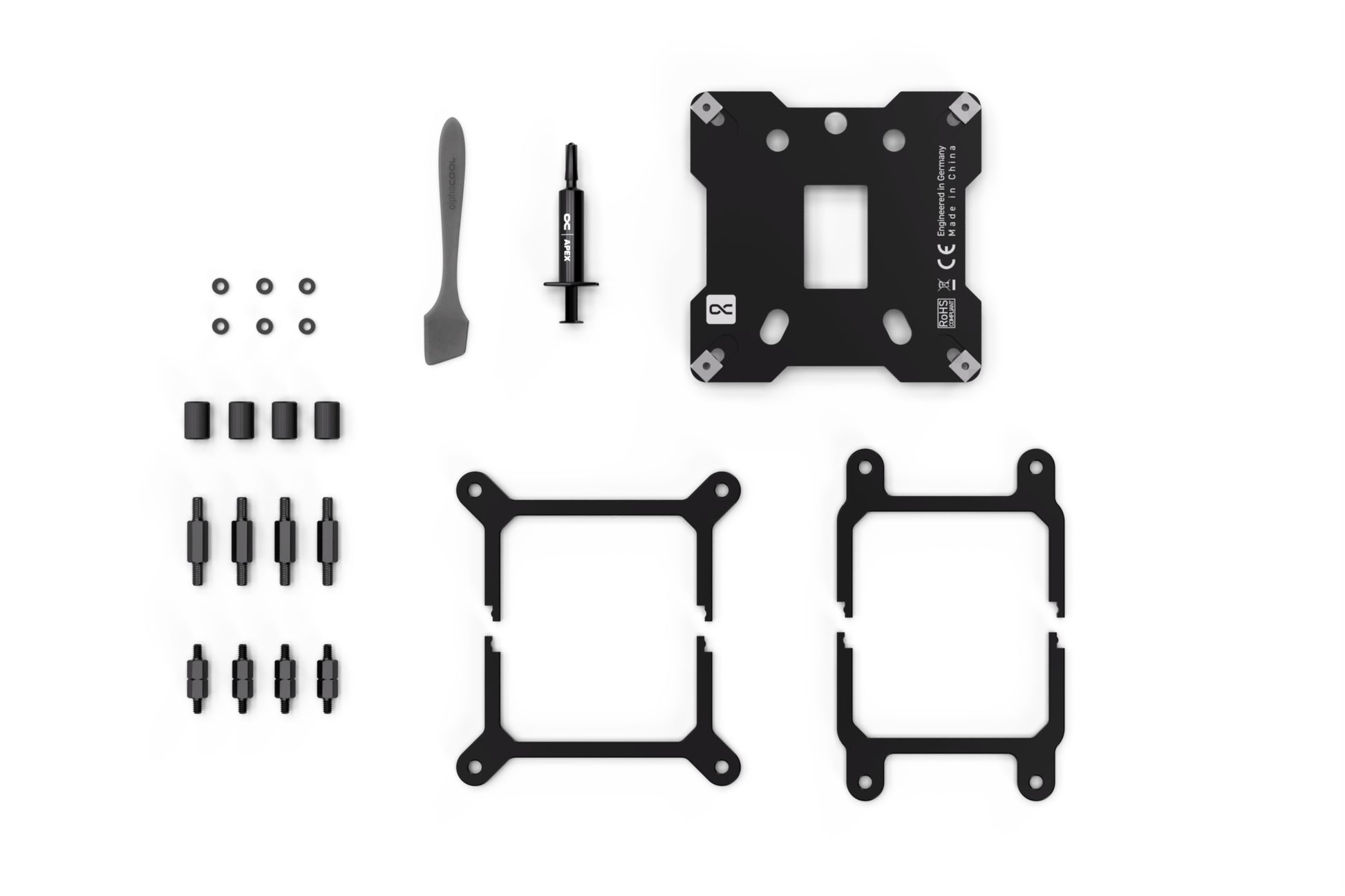 Alphacool Core 1 White CPU Waterblock Ordinary Cooling Gear