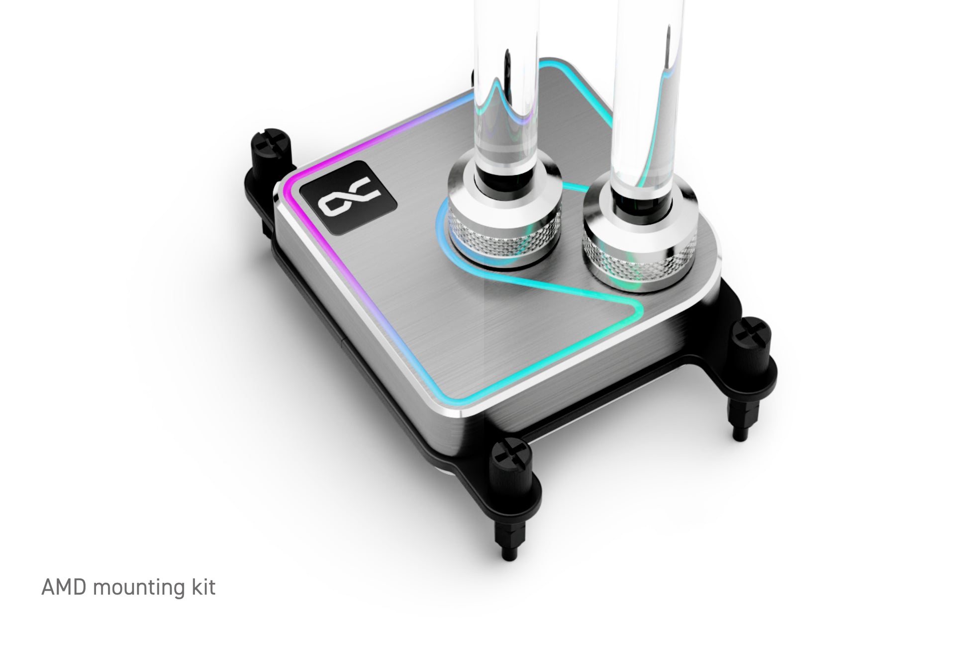 Alphacool Core 1 Aurora Silver RGB CPU Waterblock Ordinary Cooling Gear