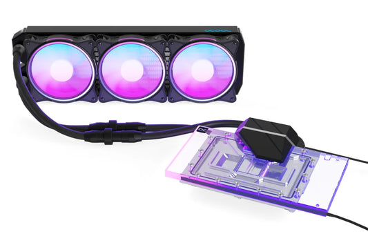 Alphacool Eiswolf 2 AIO - 360mm RTX 4090 Aorus Master - Gaming with Backplate - Ordinary Cooling Gear