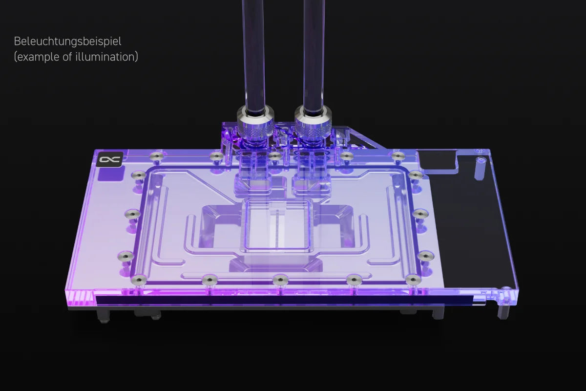 Alphacool Eisblock Aurora Geforce RTX 4090 Zotac AMP with Backplate - GPU Water Block