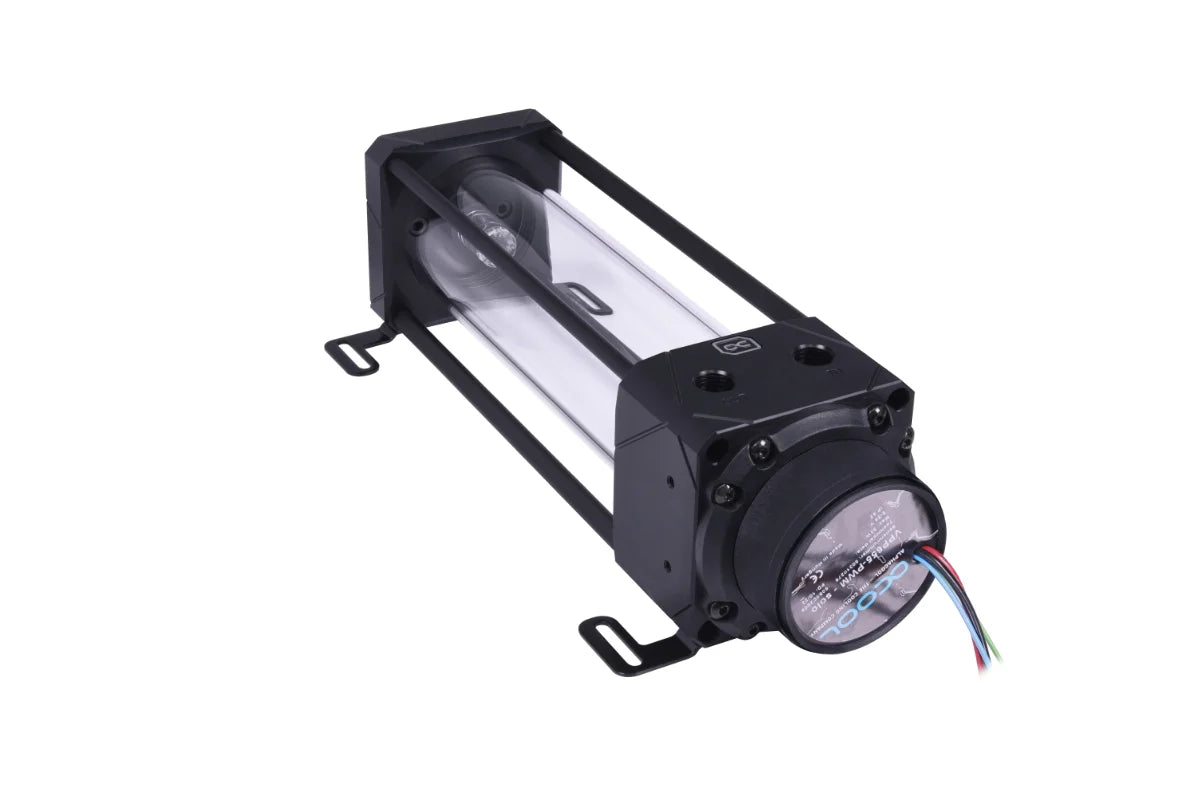 Alphacool Eisbecher Aurora D5 Acetal/Glas - 250mm incl. Alphacool VPP Apex D5 - Pump and reservoir combo Ordinary Cooling Gear