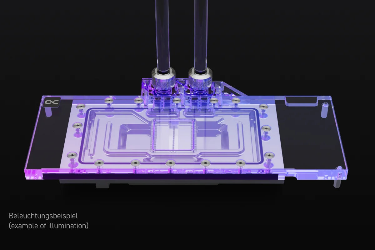 Alphacool Eisblock Aurora RX 7900XT Reference with Backplate GPU Waterblock Ordinary Cooling Gear