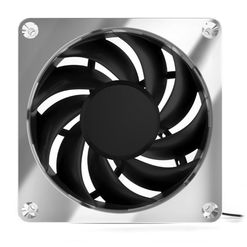 Alphacool Apex Stealth 120mm Power Metal Fan - Chrome Ordinary Cooling Gear