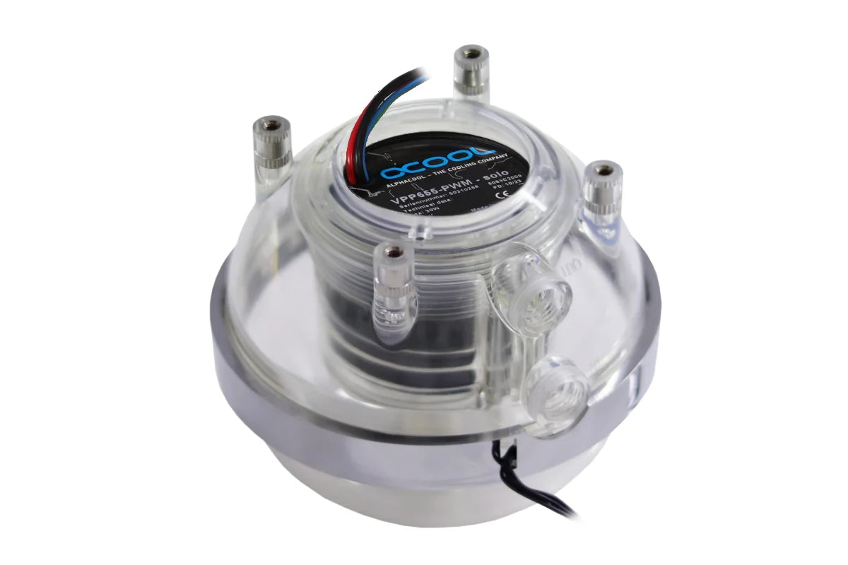 Alphacool Eisball RGB - Acryl w/ D5 VPP655 PWM - Reservoir & Pump Combo Ordinary Cooling Gear Australia