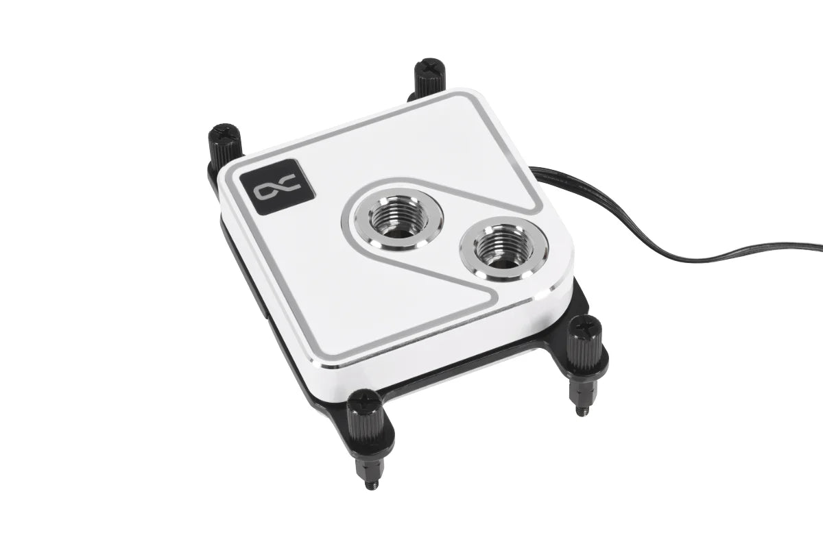 Alphacool Core 1 Aurora White RGB CPU Waterblock Ordinary Cooling Gear Australia