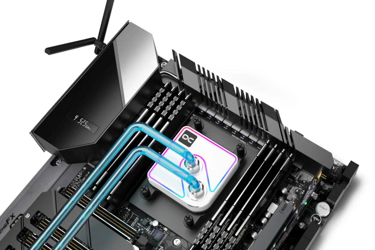 Alphacool Core 1 Aurora White RGB CPU Waterblock Ordinary Cooling Gear Australia