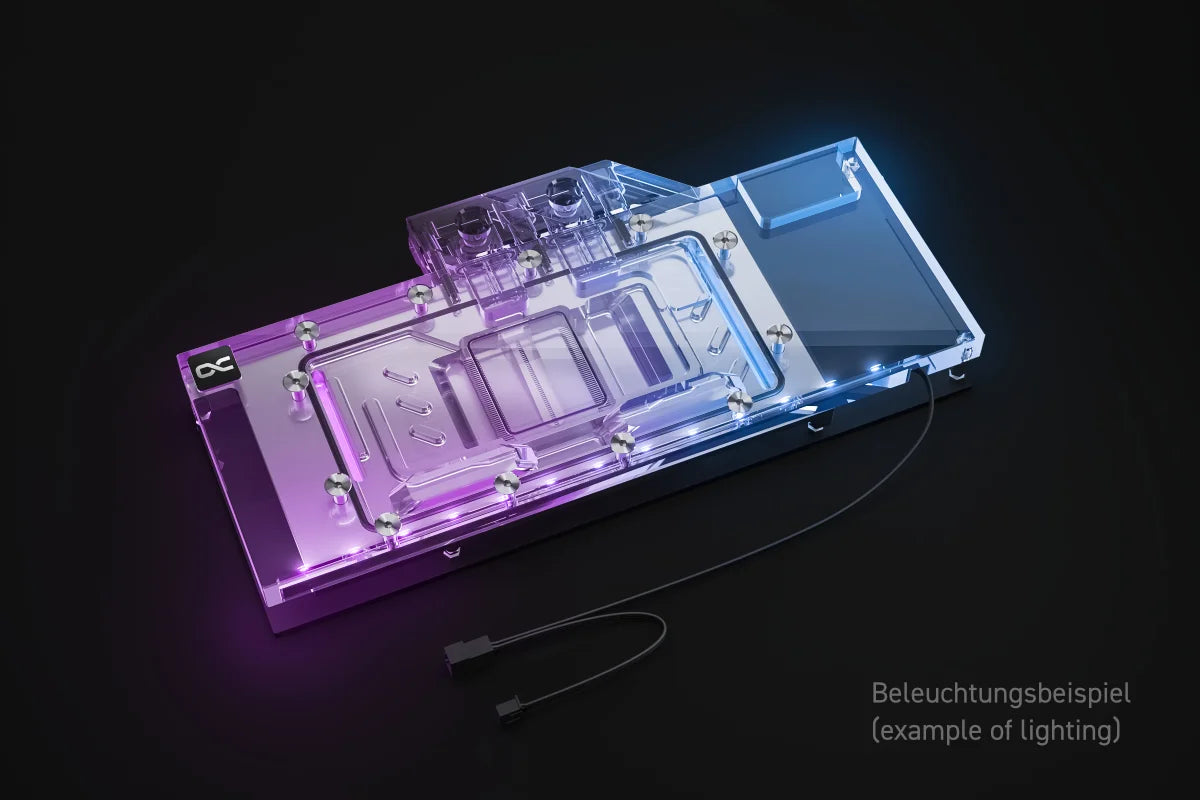 Alphacool Eisblock Aurora Radeon RX 7800XT Reference with Backplate Ordinary Cooling Gear