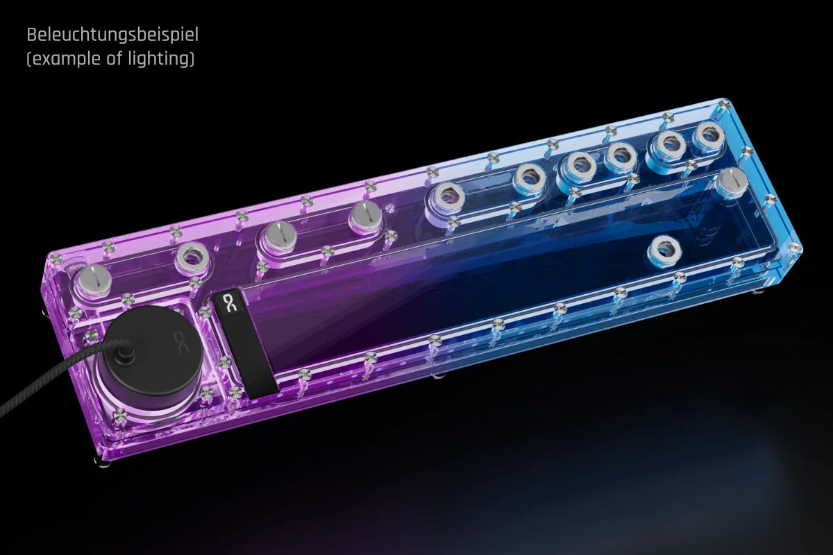 Alphacool Core Distro Plate 480 Left with VPP Apex Pump