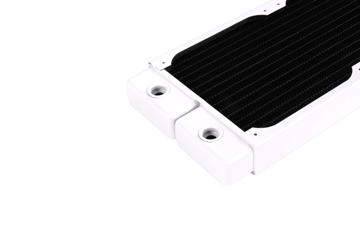 Alphacool NexXxoS HPE30 Full Copper 360mm x 30mm Radiator - White - Ordinary Cooling Gear Australia