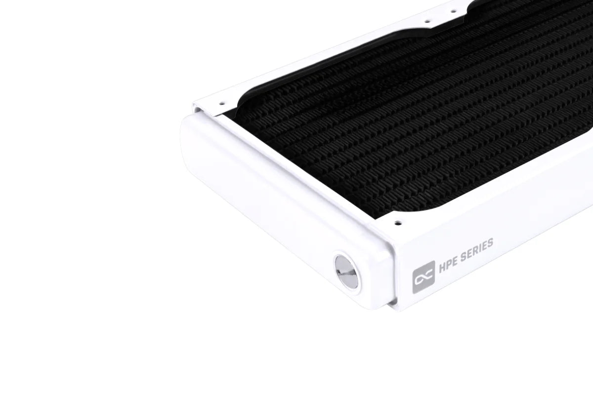 Alphacool NexXxoS HPE30 Full Copper 360mm x 30mm Radiator - White - Ordinary Cooling Gear Australia