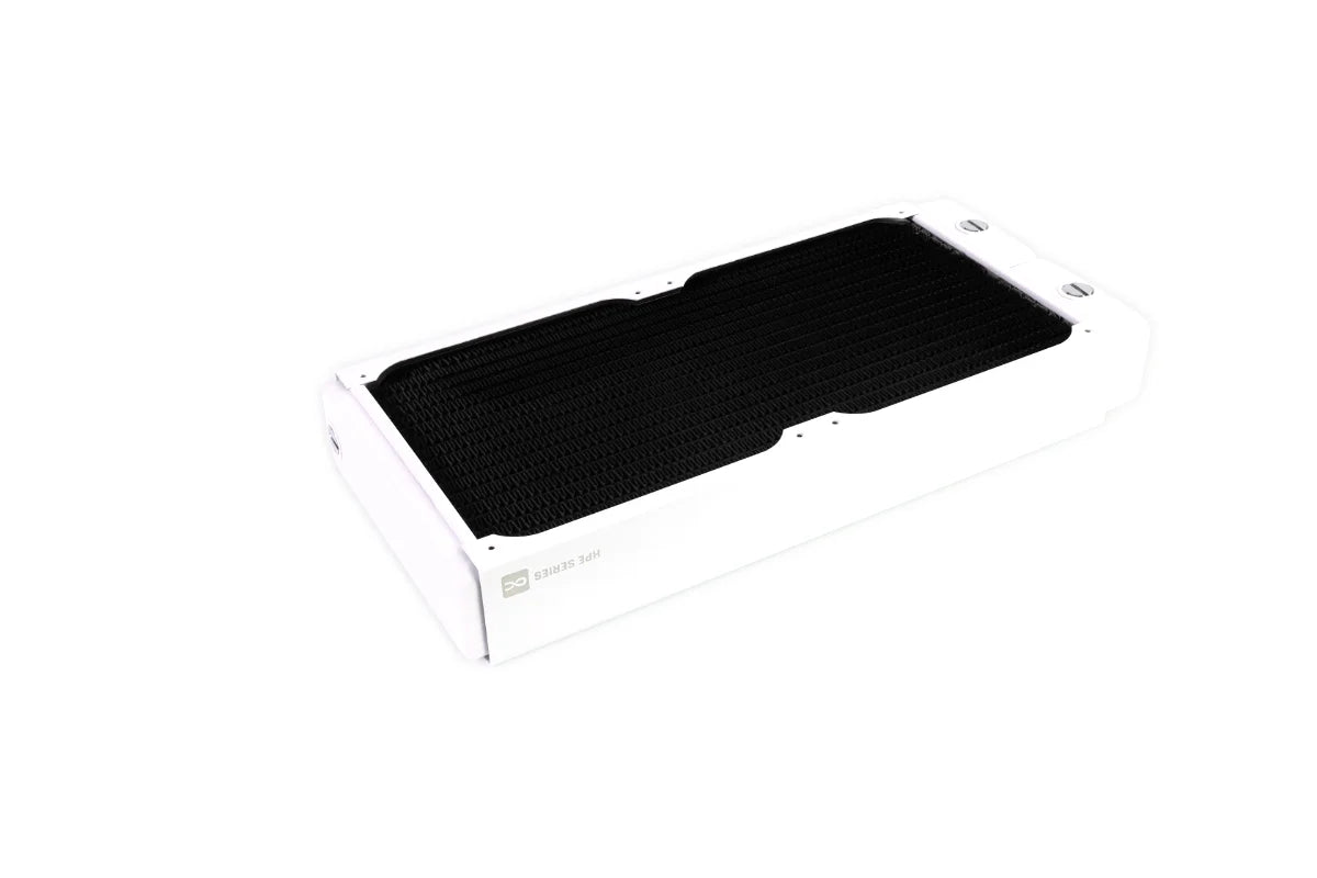 Alphacool HPE-45 Full Copper 280mm x 45mm Radiator - White - Ordinary Cooling Gear