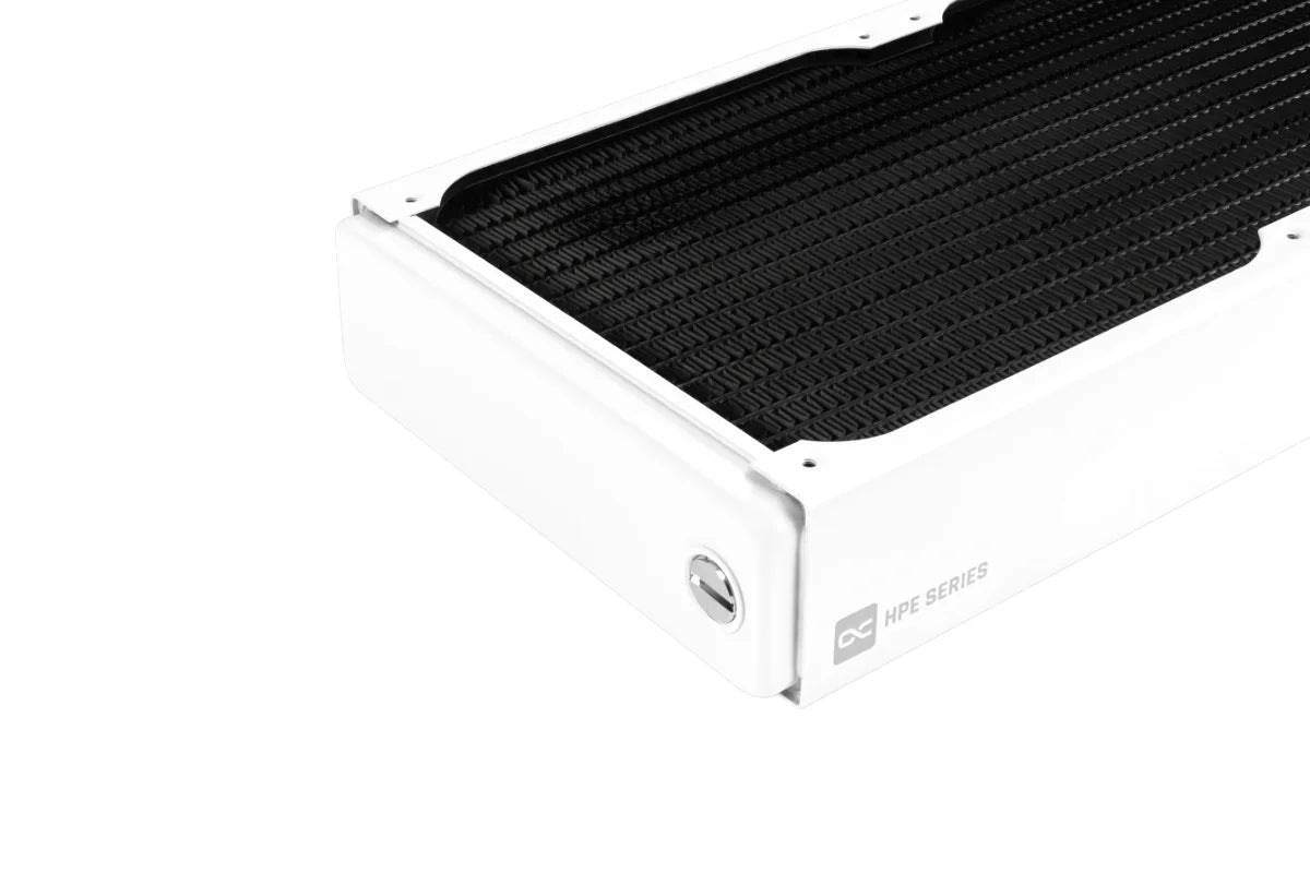 Alphacool HPE-45 Full Copper 280mm x 45mm Radiator - White - Ordinary Cooling Gear