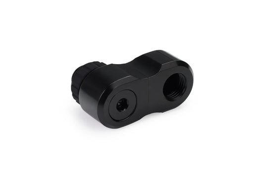 Alphacool Apex Grip offset 27mm 2x 90° OT/IT G1/4 rotatable Black