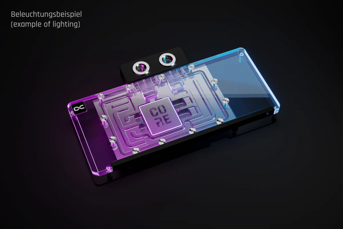 Alphacool Core Geforce RTX 5080 / 5070 Ti Zotac Solid with Backplate