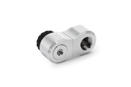 Alphacool Apex Grip offset 27mm 2x 90° OT/IT G1/4 rotatable chrome