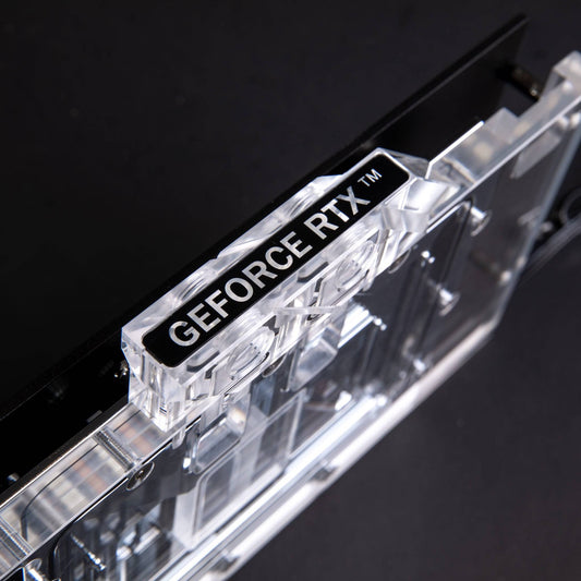 Alphacool Eisblock Aurora Acryl GPX-N RTX 4080 Reference Design with Backplate GPU Water Block Ordinary Cooling Gear