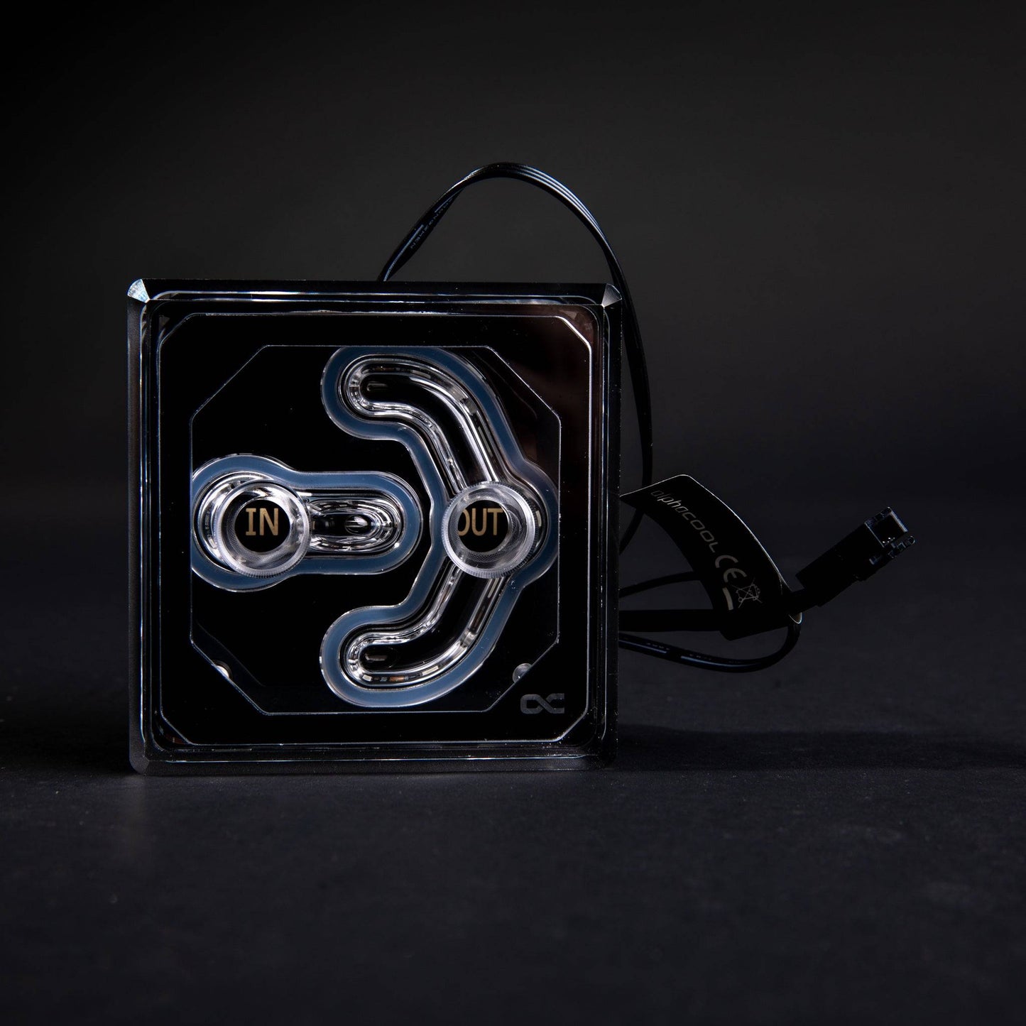 Alphacool Eisblock XPX Aurora - Acryl Black Digital RGB CPU Water Block Ordinary Cooling Gear