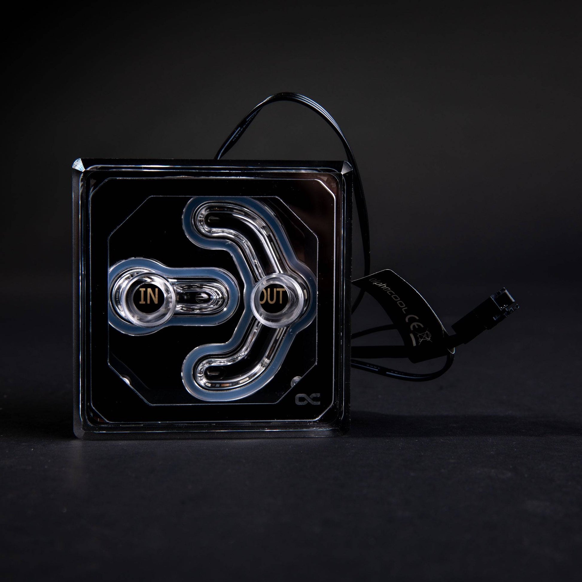 Alphacool Eisblock XPX Aurora - Acryl Black Digital RGB CPU Water Block Ordinary Cooling Gear