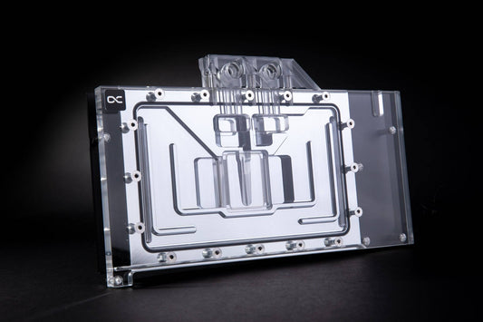 Alphacool Eisblock Aurora Acryl RTX 4080 for MSI Suprim and Trio with Backplate Ordinary Cooling Gear