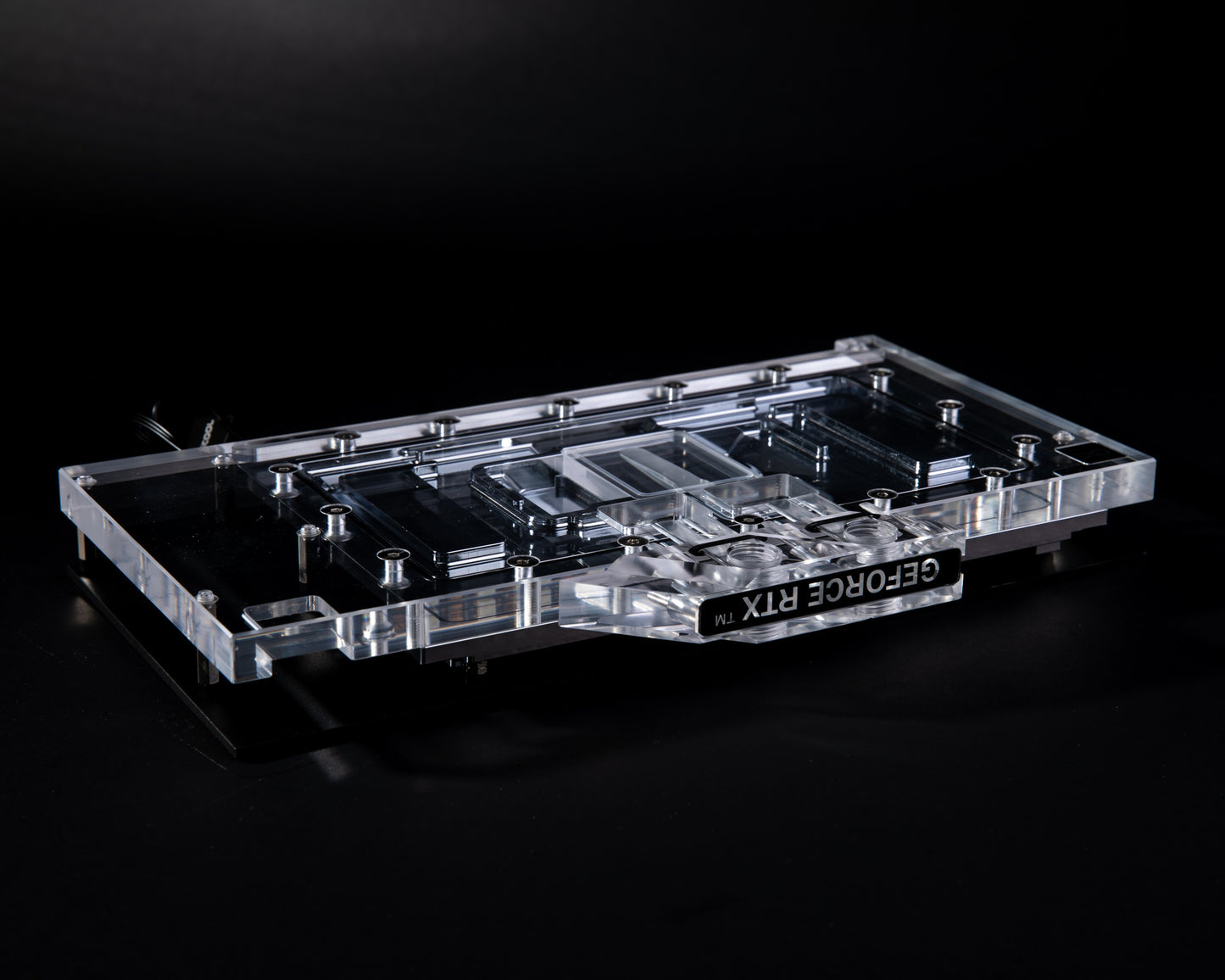 Alphacool Eisblock Aurora Acryl GPX-N RTX 4090 for MSI Suprim and Trio with Backplate GPU Water Block Ordinary Cooling Gear