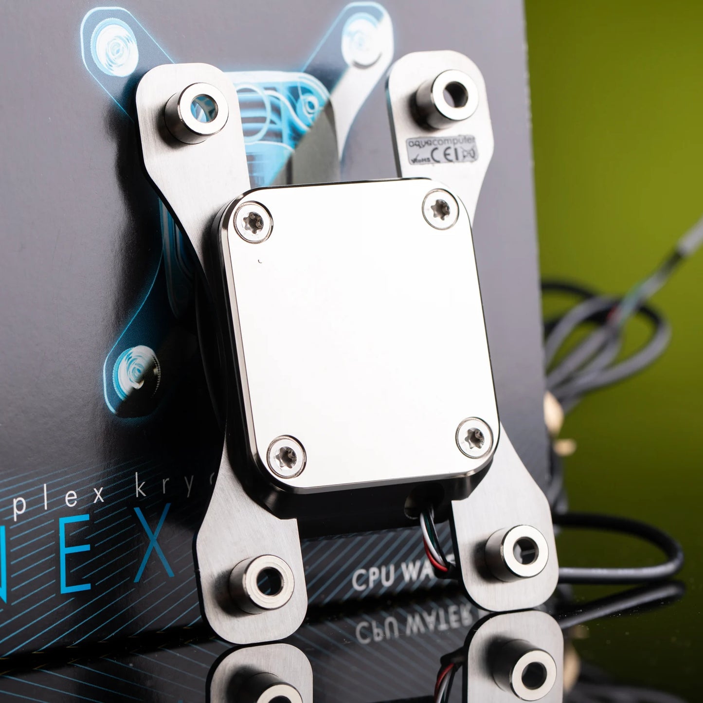 Aquacomputer cuplex kryos NEXT with VISION AM5/AM4, acetal/nickel